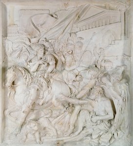 Aleksanteri Suuri (356-323 eKr.) ja Diogenes (413-323 eKr.) valmistuivat vuonna 1693 (marmori) (katso myös 39445)
